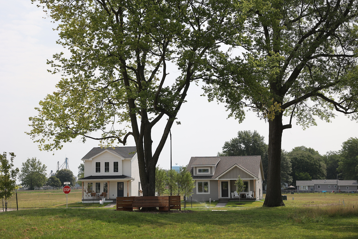 Two homes in Veterans District